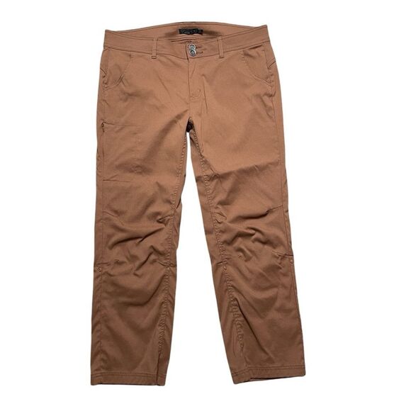 PRANA Halle Pants Brown Size 16 - Picture 1 of 7